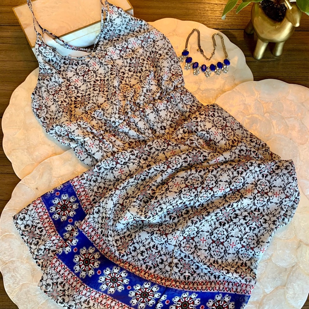 Sienna Sky Maxi Chiffon Dress